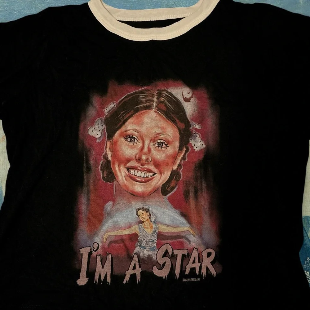 Pearl movie ringer baby tee - Picture 3 of 4